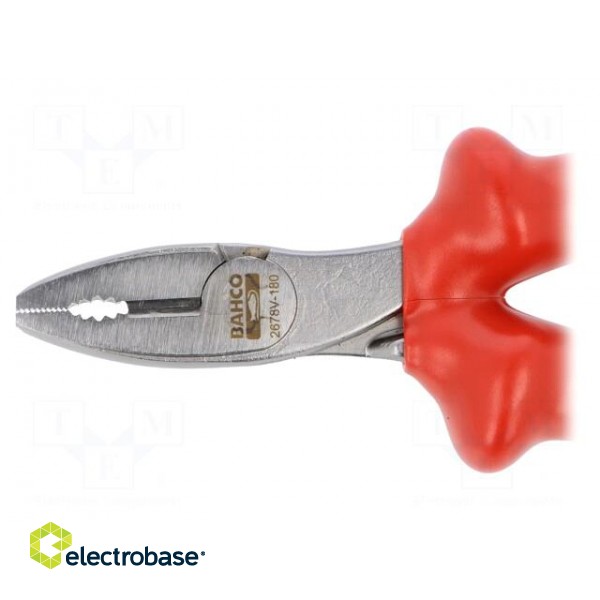 Pliers | insulated,universal | alloy steel | 180mm | 1kVAC image 2