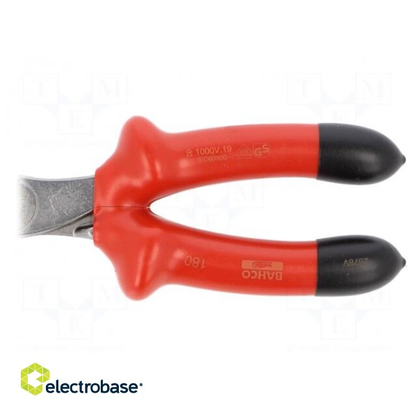 Pliers | insulated,universal | alloy steel | 180mm | 1kVAC фото 4