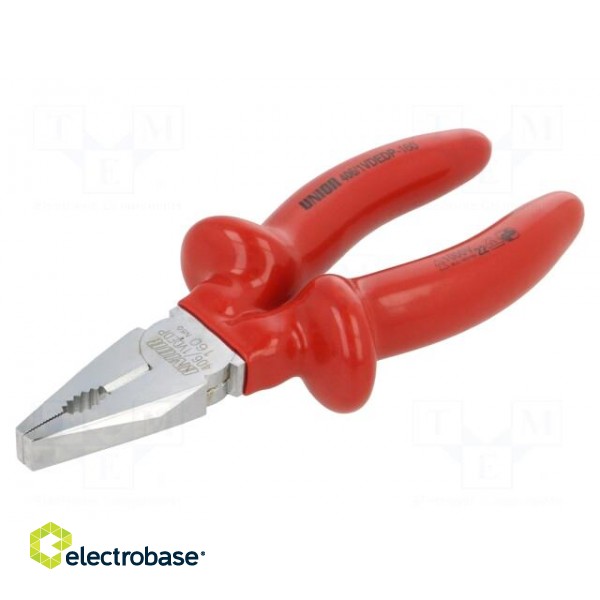 Pliers | insulated,universal | carbon steel | 160mm | 406/1VDEDP
