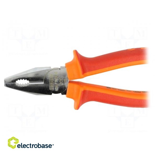 Pliers | insulated,universal | carbon steel | 200mm | 406/1VDEBI image 3