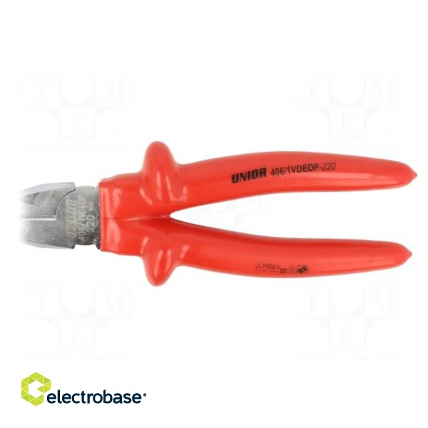 Pliers | insulated,universal | carbon steel | 220mm | 406/1VDEDP image 3