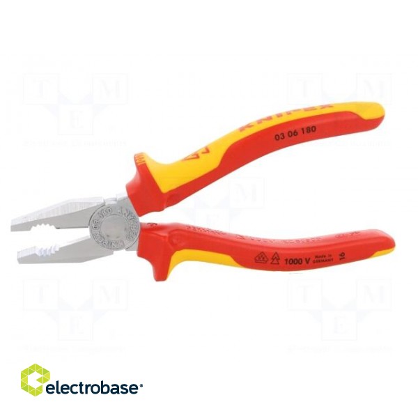 Pliers | insulated,universal | for bending, gripping and cutting image 6