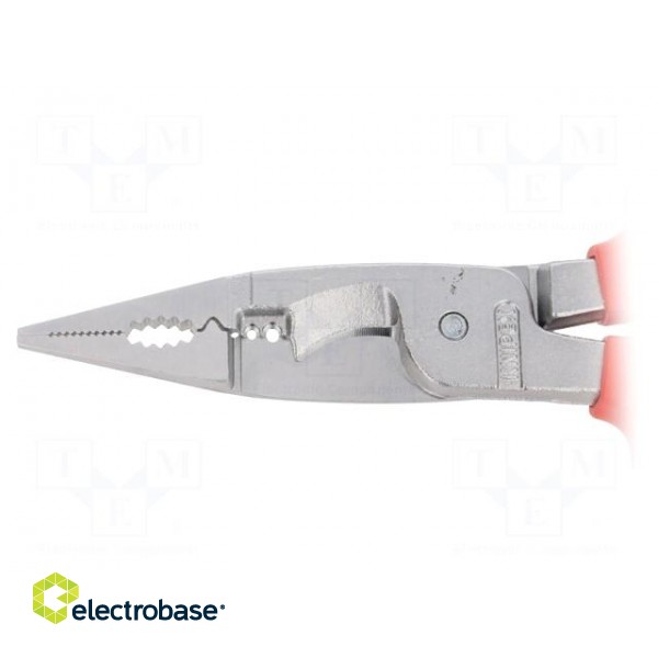 Pliers | insulated,universal | Version: insulated | steel | 200mm image 3