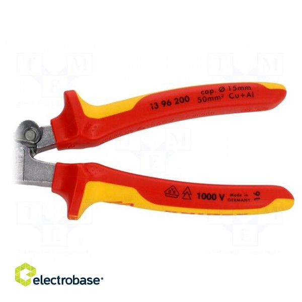 Pliers | insulated,universal | steel | 200mm | 1kVAC | insulated image 2