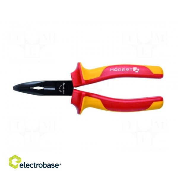Pliers | insulated,universal,elongated | 160mm
