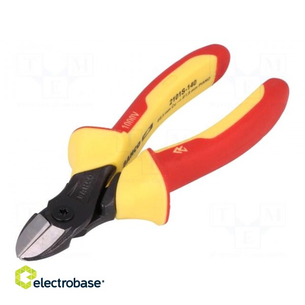 Pliers | side,cutting | 140mm | tool steel image 1