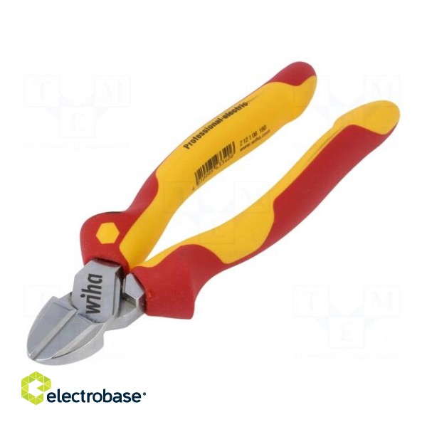 Pliers | side,cutting | steel | 180mm | 1kVAC | Professional electric image 1