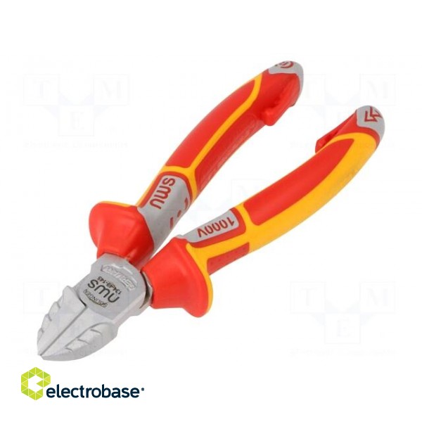 Pliers | side,cutting,insulated | 145mm | Cut: with side face image 1