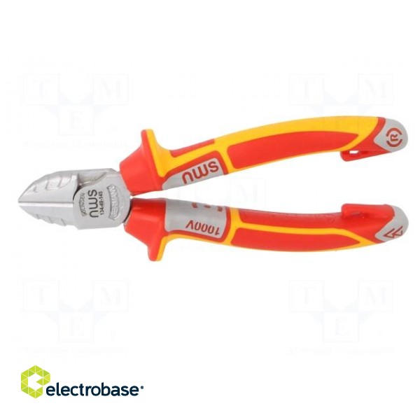 Pliers | side,cutting,insulated | 145mm | Cut: with side face image 6
