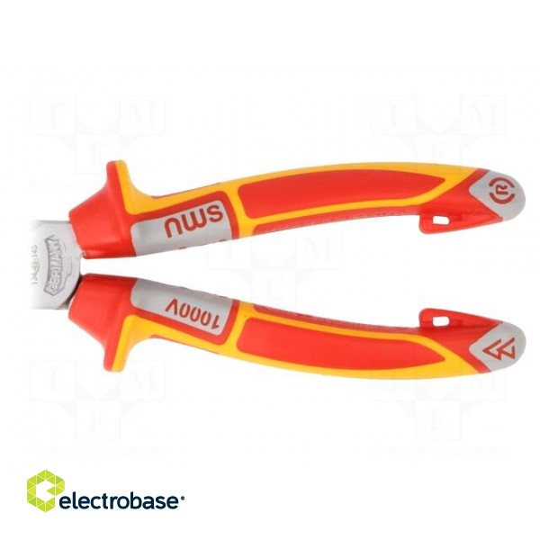 Pliers | side,cutting,insulated | 145mm | Cut: with side face image 2
