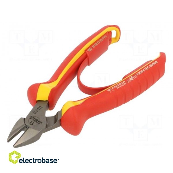 Pliers | side,cutting,insulated | 160mm paveikslėlis 1