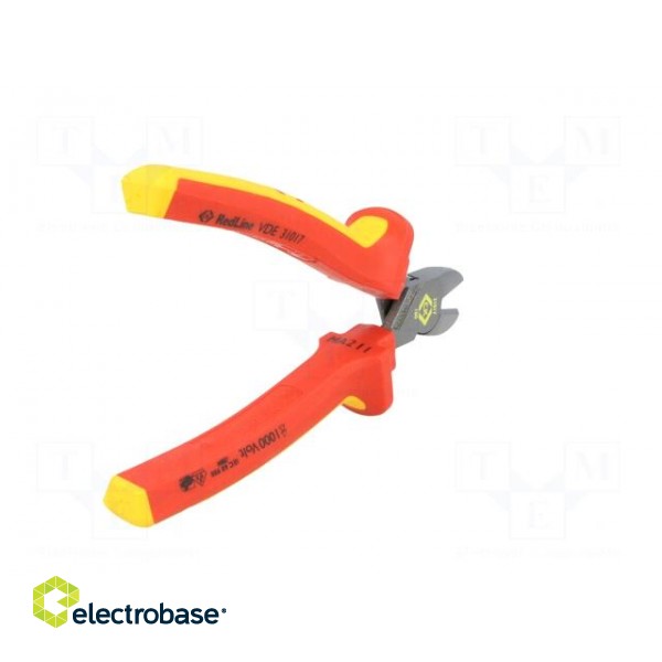 Pliers | insulated,side,cutting | for voltage works | 160mm paveikslėlis 9