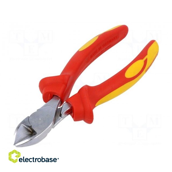 Pliers | side,cutting,insulated | 160mm | 1kVAC image 1