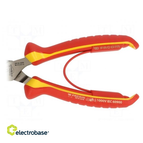 Pliers | side,cutting,insulated | 160mm фото 2