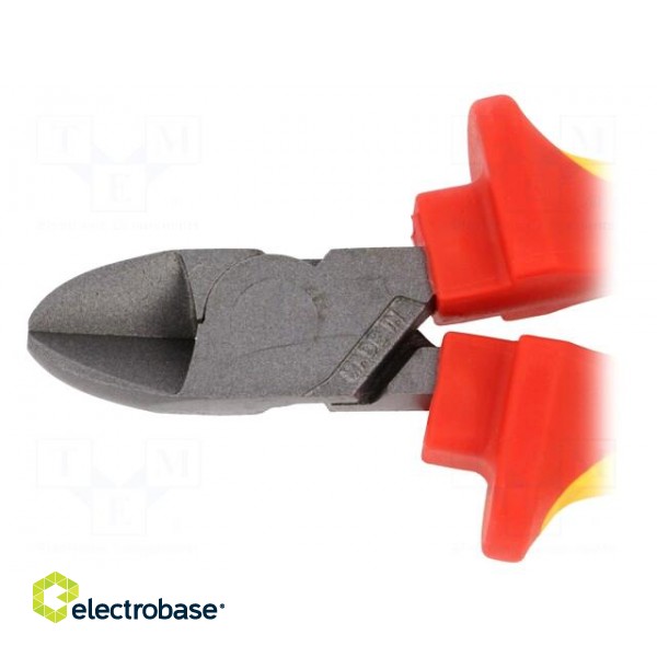 Pliers | insulated,side,cutting | for voltage works | 160mm фото 4