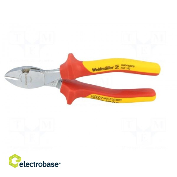 Pliers | insulated,side,cutting | for voltage works | 160mm | 1kVAC image 6