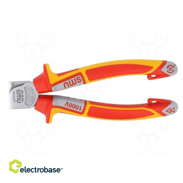 Pliers | side,cutting,insulated | 160mm | Cut: with side face image 2