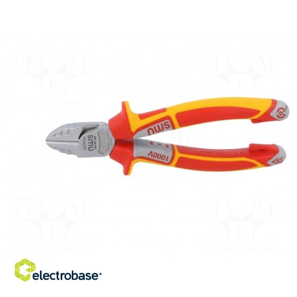 Pliers | side,cutting,insulated | 160mm | Cut: with side face image 6