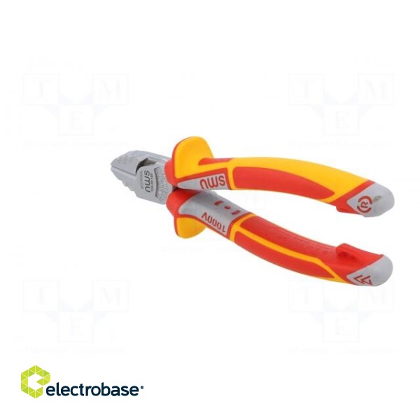 Pliers | side,cutting,insulated | 160mm | Cut: with side face image 7