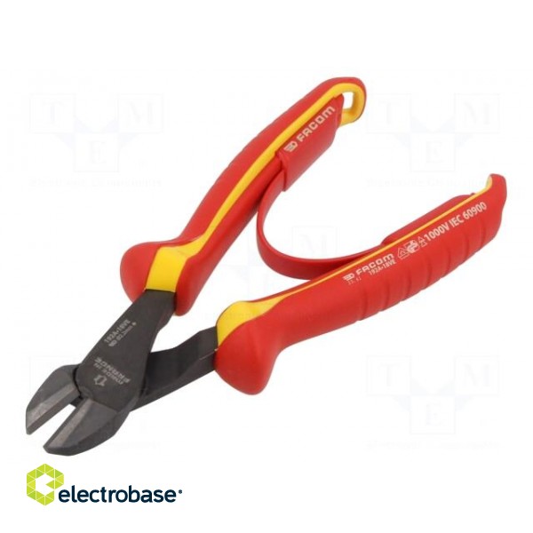 Pliers | side,cutting,insulated | 180mm image 1
