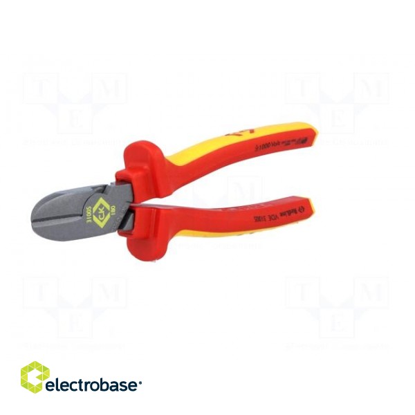 Pliers | insulated,side,cutting | for voltage works | 180mm image 5