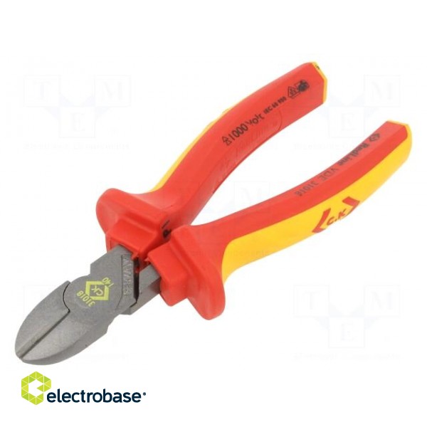 Pliers | side,cutting,insulated | 140mm paveikslėlis 1
