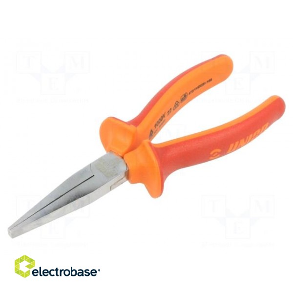 Pliers | side,cutting,insulated | carbon steel | 160mm | 462/1VDEBI image 1