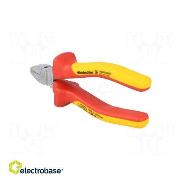 Pliers | insulated,side,cutting | for voltage works | steel | 140mm image 7