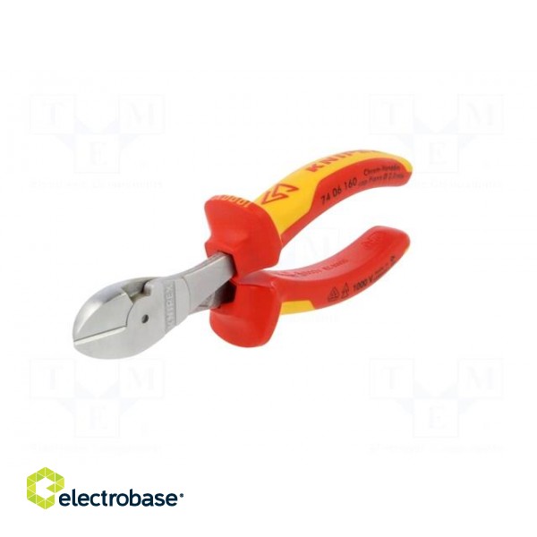 Pliers | side,cutting,insulated | steel | 160mm | 1kVAC image 5