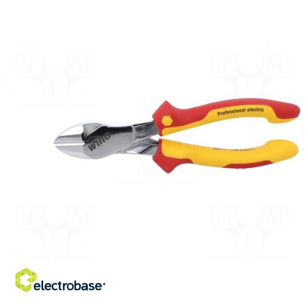 Pliers | insulated,side,cutting | for voltage works | steel | 180mm фото 6