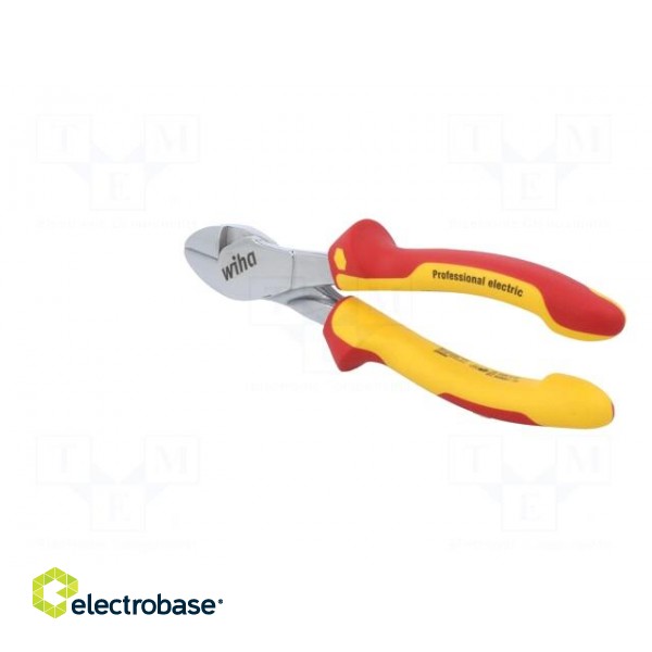 Pliers | insulated,side,cutting | for voltage works | steel | 180mm paveikslėlis 7