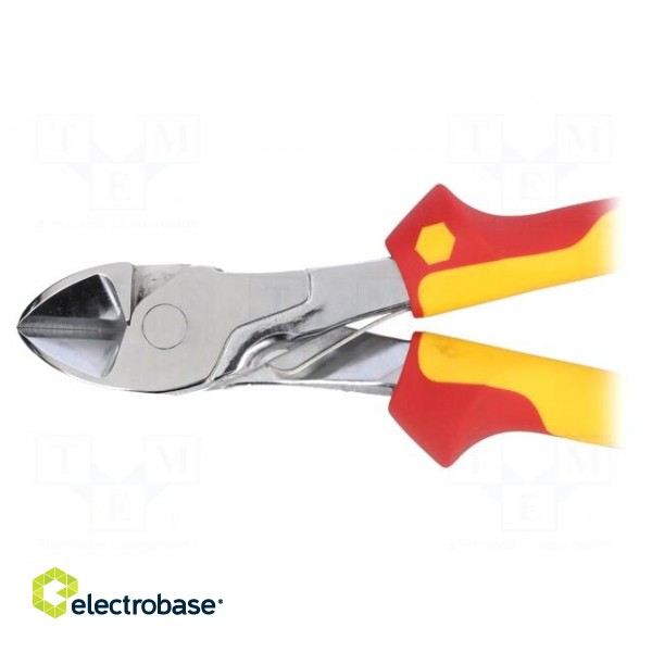 Pliers | insulated,side,cutting | for voltage works | steel | 180mm фото 4
