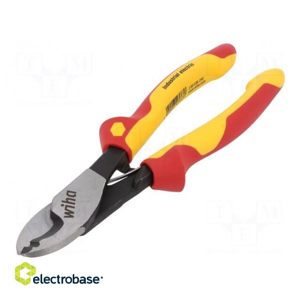 Pliers | side,cutting,insulated | steel | 210mm | 1kVAC image 1