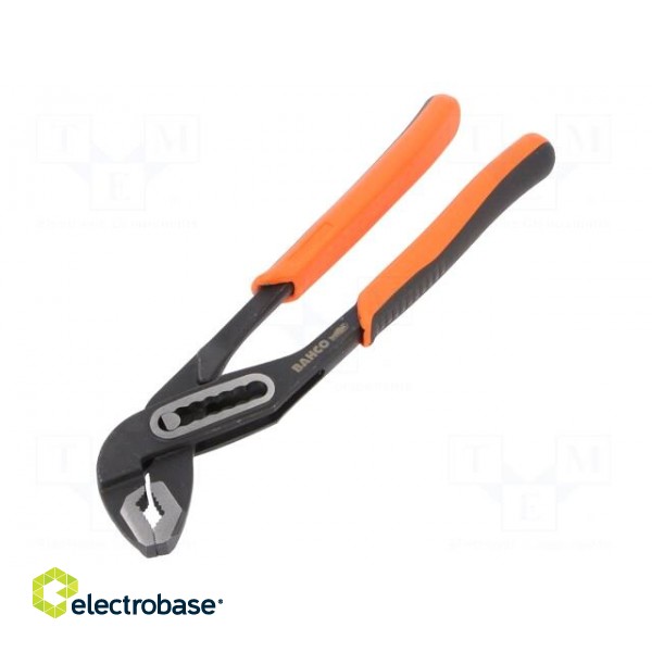 Pliers | adjustable | 250mm | ergonomic two-component handles фото 1