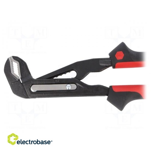 Pliers | adjustable | Pliers len: 180mm | Max jaw capacity: 30mm фото 4