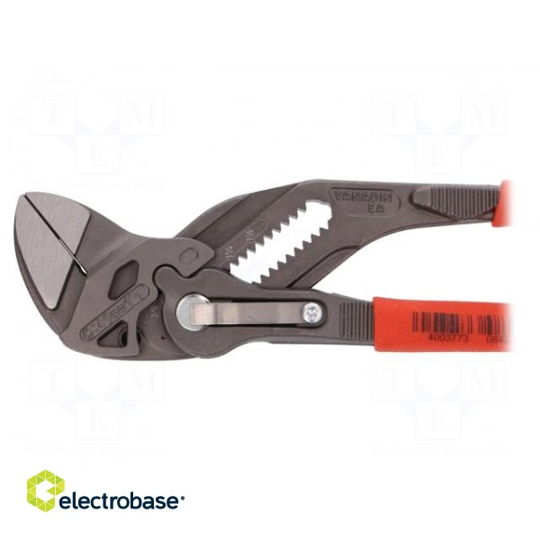 Pliers | adjustable | Pliers len: 180mm | Max jaw capacity: 40mm image 3