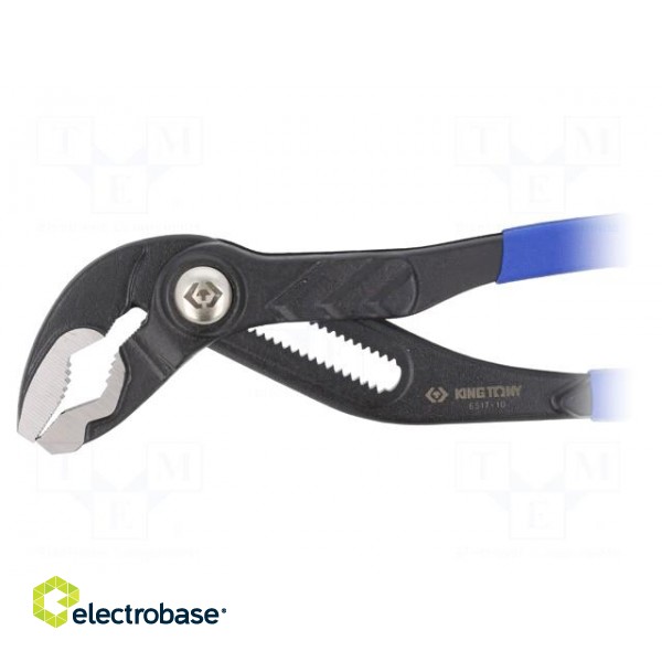 Pliers | for pipe gripping,adjustable | 250mm | with button paveikslėlis 3