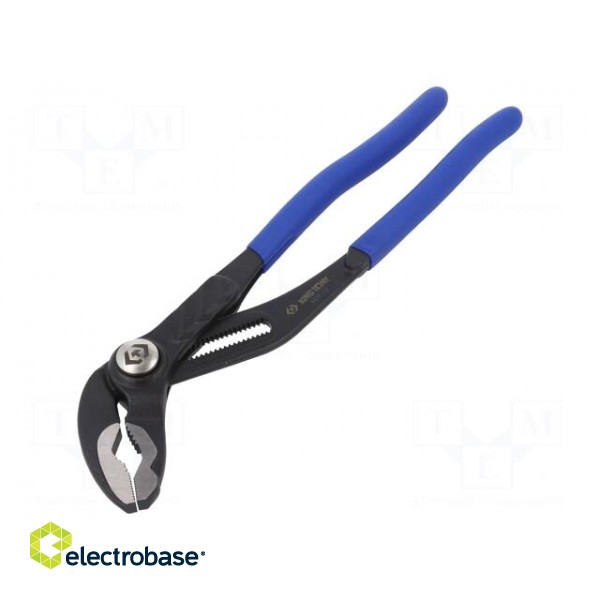 Pliers | for pipe gripping,adjustable | 310mm | with button paveikslėlis 1