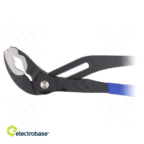 Pliers | for pipe gripping,adjustable | 310mm | with button paveikslėlis 2