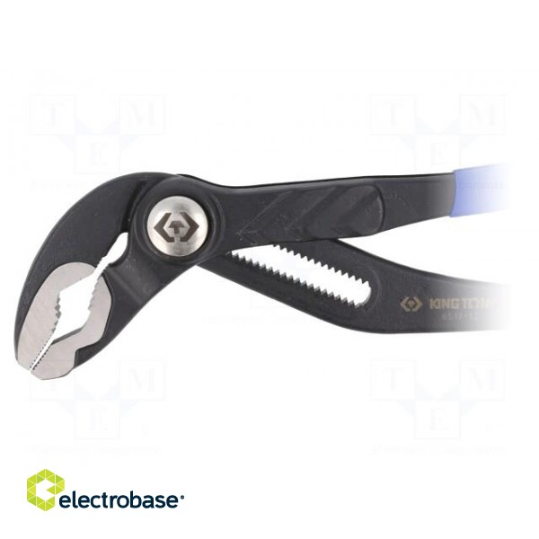 Pliers | for pipe gripping,adjustable | 310mm | with button фото 3
