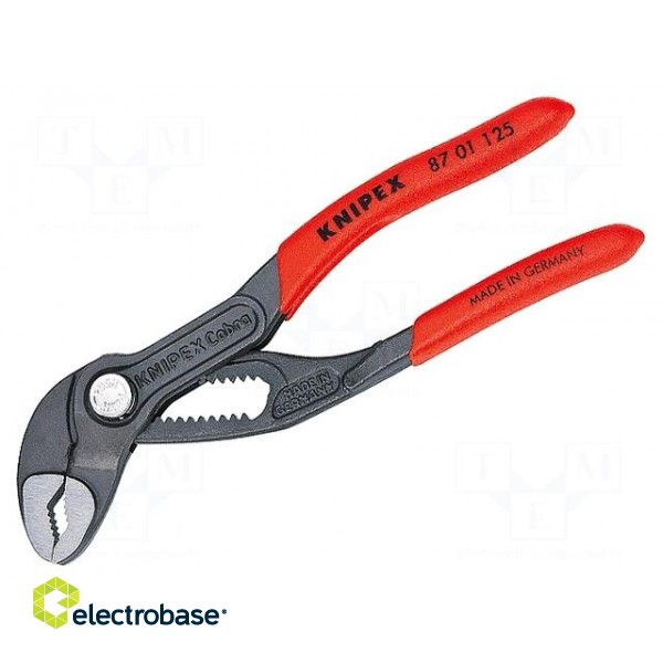 Pliers | Cobra adjustable grip | Pliers len: 125mm фото 1
