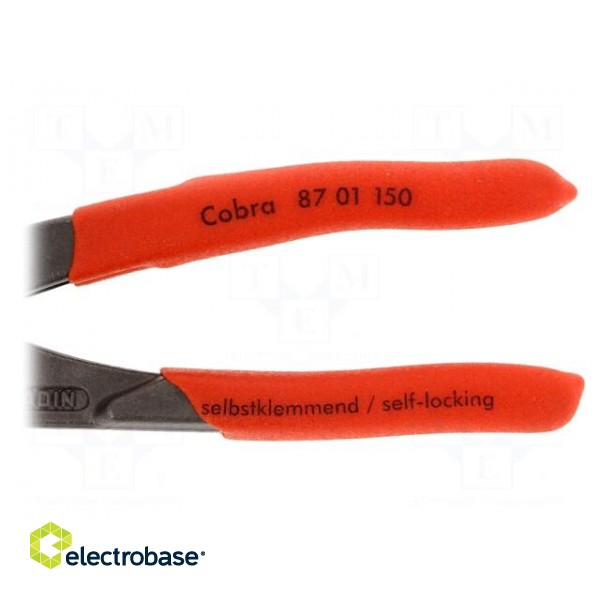 Pliers | Cobra adjustable grip | Pliers len: 150mm image 3
