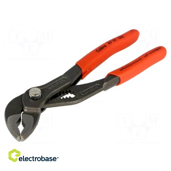 Pliers | Cobra adjustable grip | Pliers len: 150mm image 1