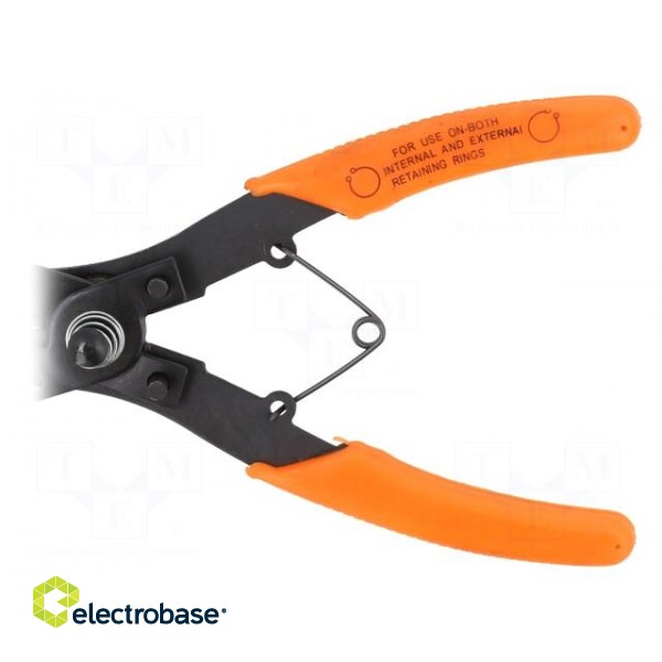 Pliers | for circlip | angular,straight,replaceable tips image 2