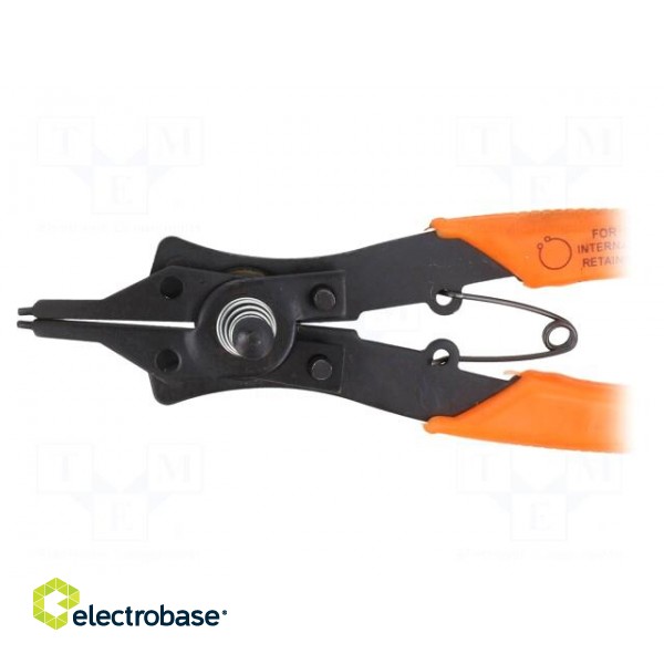 Pliers | for circlip | angular,straight,replaceable tips image 3