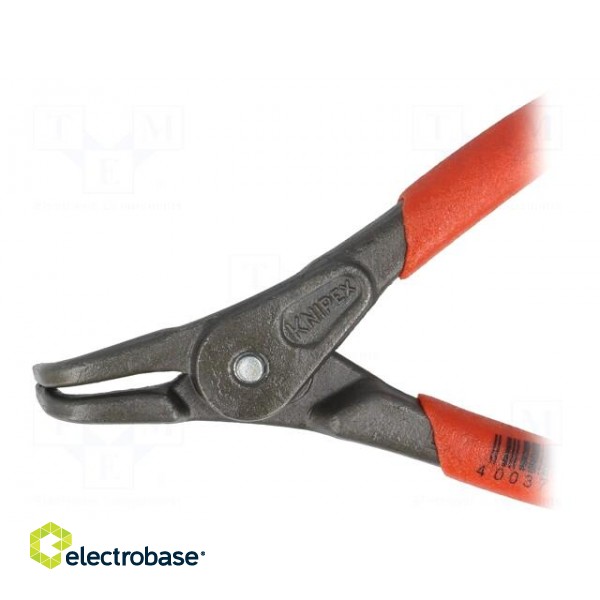 Pliers | for circlip | external | 10÷25mm | Pliers len: 130mm | angular image 2