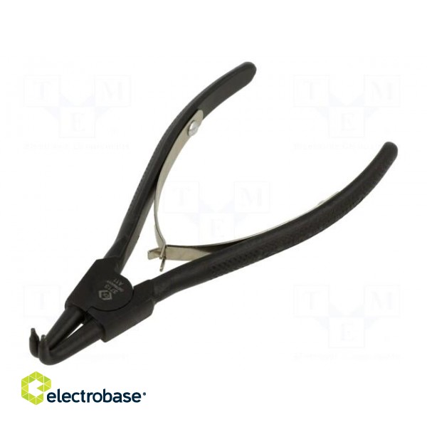 Pliers | for circlip | external | 10÷25mm | Pliers len: 140mm | angular image 1