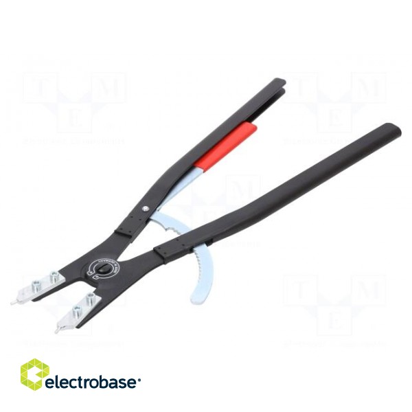 Pliers | for circlip | external | 122÷300mm | Pliers len: 560mm image 1