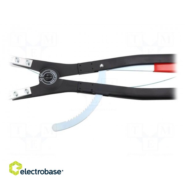 Pliers | for circlip | external | 122÷300mm | Pliers len: 560mm image 2