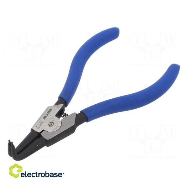 Pliers | for circlip | external | 12÷28mm | Pliers len: 125mm | angular image 1
